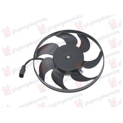 Ventilator ftohjeje benzinë-dizel (motor+ventilator) (295MM) (2 pinë) për AUDI A1 10-14 - OEM: 1K0959455CT Ventilator ftohjeje benzinë-dizel (motor+ventilator) (295MM) (2 pinë) për AUDI A1 10-14 - OEM: 1K0959455CT