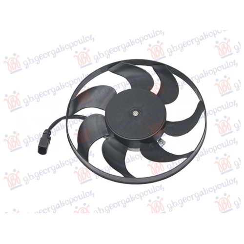 Ventilator ftohjeje benzinë-dizel (motor+ventilator) (295MM) (2 pinë) për AUDI A1 10-14 - OEM: 1K0959455CT Ventilator ftohjeje benzinë-dizel (motor+ventilator) (295MM) (2 pinë) për AUDI A1 10-14 - OEM: 1K0959455CT