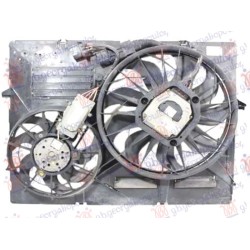Ventilator ftohjeje dopio 3.0 dizel (600W) (300W) për AUDI Q7 06-09 - OEM: 7L0121207D Ventilator ftohjeje dopio 3.0 dizel (600W) (300W) për AUDI Q7 06-09 - OEM: 7L0121207D