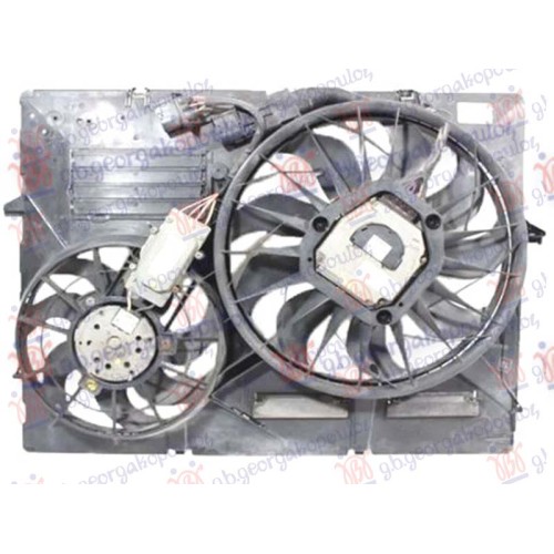 Ventilator ftohjeje dopio 3.0 dizel (600W) (300W) për AUDI Q7 06-09 - OEM: 7L0121207D Ventilator ftohjeje dopio 3.0 dizel (600W) (300W) për AUDI Q7 06-09 - OEM: 7L0121207D