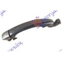 Dorezë e jashtme dere për derën e përparme (dhe i pasmë majtas=djathtas) (pa sensor) për AUDI A1 10-14 - OEM: 8T0837205AGRU