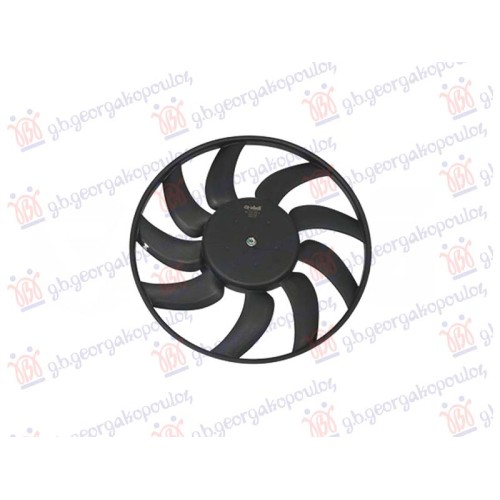 Ventilator ftohjeje benzinë-dizel (motor+ventilator) (majtas) (380MM) (2 pinë) për AUDI A6 10-14 - OEM: 8K0959455AB