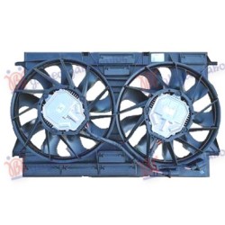 Ventilator ftohjeje dopio 3.0 4.0 benzinë/hibrid-3.0 benzinë/hibrid (600W) (600W) për AUDI A6 18- - OEM: 8W0121207C