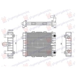 Radiator shtesë 3.0 benzinë/dizel për AUDI A4 15-18 - OEM: 8W0121218 Radiator shtesë 3.0 benzinë/dizel për AUDI A4 15-18 - OEM: 8W0121218
