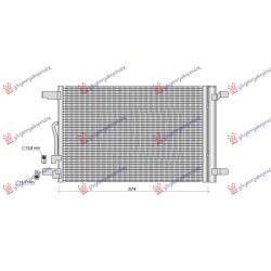 Radiator kondicioneri 1.0-1.5-2.0 Benzinë-2.0 Dizel (535x375x12) për AUDI A3 20- - OEM: 5WA816411C Radiator kondicioneri 1.0-1.5-2.0 Benzinë-2.0 Dizel (535x375x12) për AUDI A3 20- - OEM: 5WA816411C