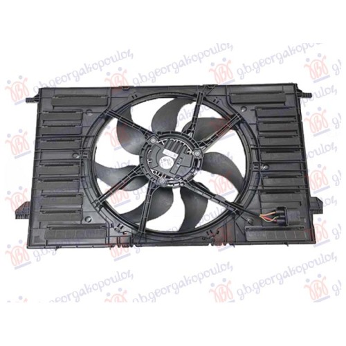 Ventilator komplet 2.0 benzinë-dizel-hibrid për AUDI A4 15-18 - OEM: 8W0959455AC
