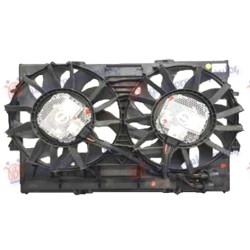 Ventilator ftohjeje dopio benzinë-dizel (600W) (600W) për AUDI A8 09-13 - OEM: 4H0121207C