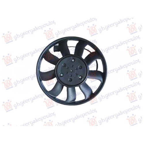 Ventilator ftohjeje 3.0 dizel - 4.0 benzinë (motor+ventilator) (majtas) (390MM) (600W) për AUDI A6 18- - OEM: 8W0959455AA
