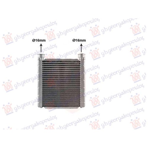 Ngrohës kabine (104X125) (pjesa e pasme) për AUDI A8 09-13 - OEM: 4H0898037B Ngrohës kabine (104X125) (pjesa e pasme) për AUDI A8 09-13 - OEM: 4H0898037B