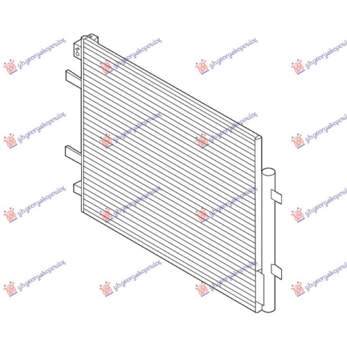 Radiator kondicioneri (582x474) (KOYO) për AUDI E-TRON SPORTBACK 20- - OEM: 1EA816411A
