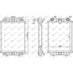 Radiator shtesë 3.0 TFSI (marsh manual/automatik) (235x188x26) (NRF) për AUDI A4 11-15 - OEM: 8K0121212 Radiator shtesë 3.0 TFSI (marsh manual/automatik) (235x188x26) (NRF) për AUDI A4 11-15 - OEM: 8K0121212