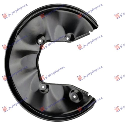 Panel mbrojtës disku i frenave të pasëm (Diametri i diskut 302MM) (GIRLING. TRW) për AUDI A4 04-07 - OEM: 4F0615612 Panel mbrojtës disku i frenave të pasëm (Diametri i diskut 302MM) (GIRLING. TRW) për AUDI A4 04-07 - OEM: 4F0615612