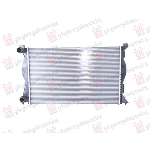 Radiator 2.0 benzinë - 2.0 dizel manual (677x439) për AUDI A6 04-08 - OEM: 4F0121251Q