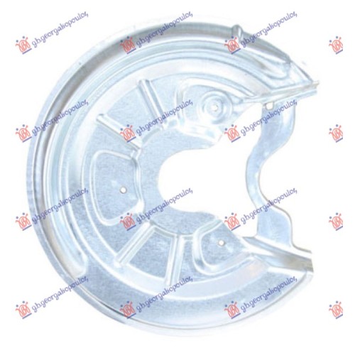 Panel mbrojtës disku i frenave të pasëm (Diametri i diskut 256MM) për AUDI A3 03-08 - OEM: 1K0615612AB Panel mbrojtës disku i frenave të pasëm (Diametri i diskut 256MM) për AUDI A3 03-08 - OEM: 1K0615612AB