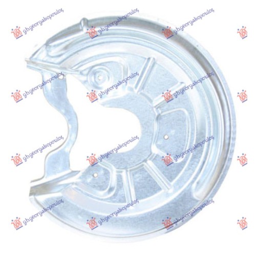 Panel mbrojtës disku i frenave të pasëm (Diametri i diskut 256MM) për AUDI A3 03-08 - OEM: 1K0615611AB