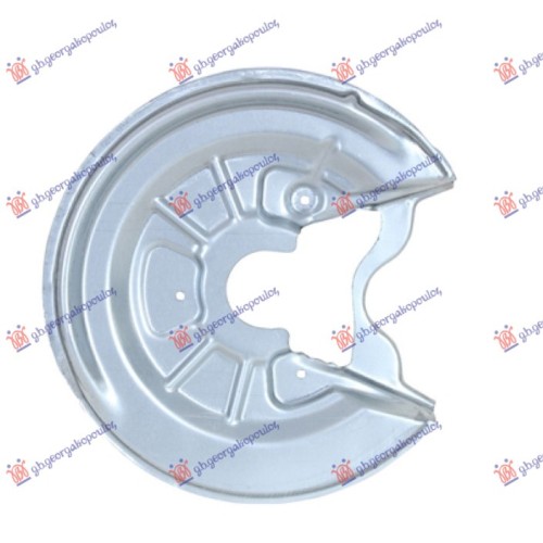 Panel mbrojtës disku i frenave të pasëm (Diametri i diskut 282MM) (LUCAS) për AUDI A3 03-08 - OEM: 1K0615612P Panel mbrojtës disku i frenave të pasëm (Diametri i diskut 282MM) (LUCAS) për AUDI A3 03-08 - OEM: 1K0615612P
