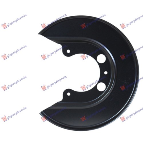 Panel mbrojtës disku i frenave të pasëm 4WD (Diametri i diskut 256MM) për AUDI A3 96-03 - OEM: 8L0615611 Panel mbrojtës disku i frenave të pasëm 4WD (Diametri i diskut 256MM) për AUDI A3 96-03 - OEM: 8L0615611