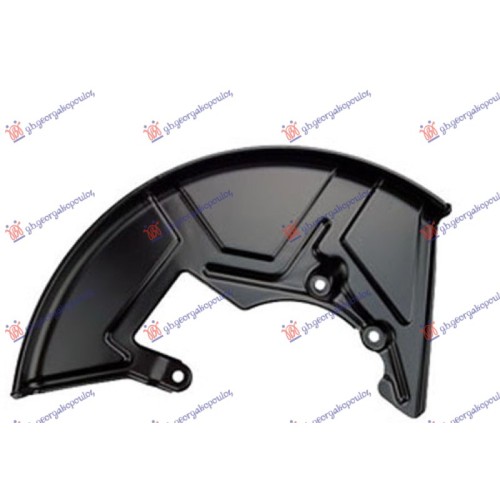 Panel mbrojtës disku i frenave të para (diametri i diskut 334MM) për AUDI TT 98-06 - OEM: 1J0615312E