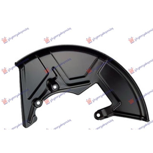 Panel mbrojtës disku i frenave të para (diametri i diskut 334MM) për AUDI TT 98-06 - OEM: 1J0615311E