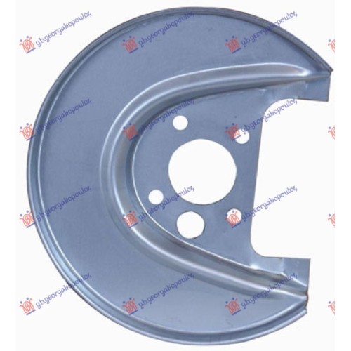 Panel mbrojtës disku i frenave të pasëm (Diametri i panelit 250/50MM) (Diametri i diskut 232MM) për AUDI A3 96-03 - OEM: 1J0615612D Panel mbrojtës disku i frenave të pasëm (Diametri i panelit 250/50MM) (Diametri i diskut 232MM) për AUDI A3 96-03 - OEM: 1J0615612D