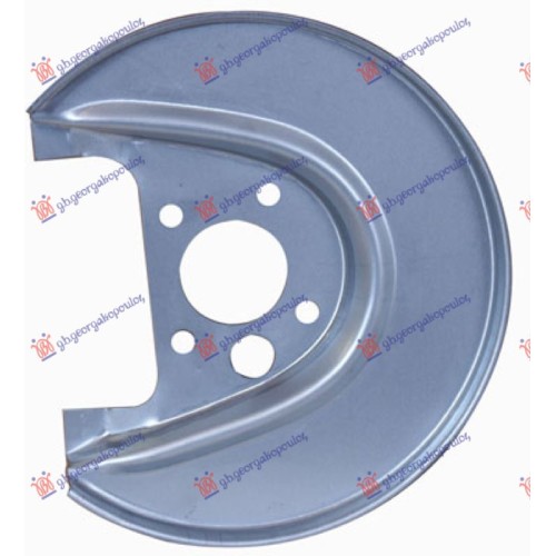 Panel mbrojtës disku i frenave të pasëm (Diametri i panelit 250/50MM) (Diametri i diskut 232MM) për AUDI A3 96-03 - OEM: 1J0615611D Panel mbrojtës disku i frenave të pasëm (Diametri i panelit 250/50MM) (Diametri i diskut 232MM) për AUDI A3 96-03 - OEM: 1J0615611D