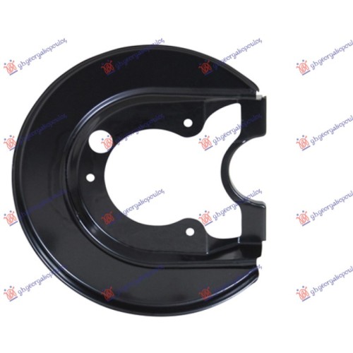 Panel mbrojtës disku i frenave të pasëm 4WD (Diametri i diskut 239MM) për AUDI A3 96-03 - OEM: 1J0615612C Panel mbrojtës disku i frenave të pasëm 4WD (Diametri i diskut 239MM) për AUDI A3 96-03 - OEM: 1J0615612C