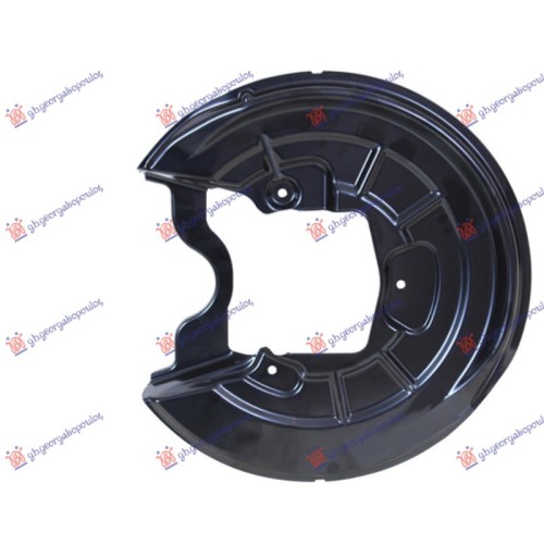 Panel mbrojtës disku i frenave të pasëm 4WD për AUDI A3 03-08 - OEM: 1K0615611Q