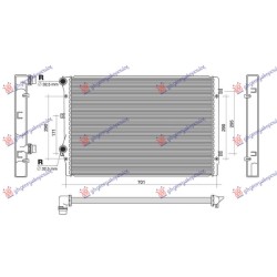 Radiator 1.8-2.0 TFSi benzinë (650x450x32) (NRF) për AUDI A3 03-08 - OEM: 1K0121251AB Radiator 1.8-2.0 TFSi benzinë (650x450x32) (NRF) për AUDI A3 03-08 - OEM: 1K0121251AB