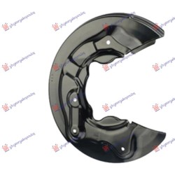 Panel mbrojtës disku i frenave të pasëm 4WD (Diametri i panelit 320/65MM) (Diametri i diskut 272MM) për AUDI A3 03-08 - OEM: 1T0615611C