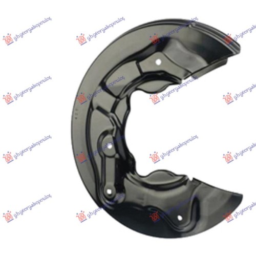 Panel mbrojtës disku i frenave të pasëm 4WD (Diametri i panelit 320/65MM) (Diametri i diskut 272MM) për AUDI A3 03-08 - OEM: 1T0615611C Panel mbrojtës disku i frenave të pasëm 4WD (Diametri i panelit 320/65MM) (Diametri i diskut 272MM) për AUDI A3 03-08 - OEM: 1T0615611C