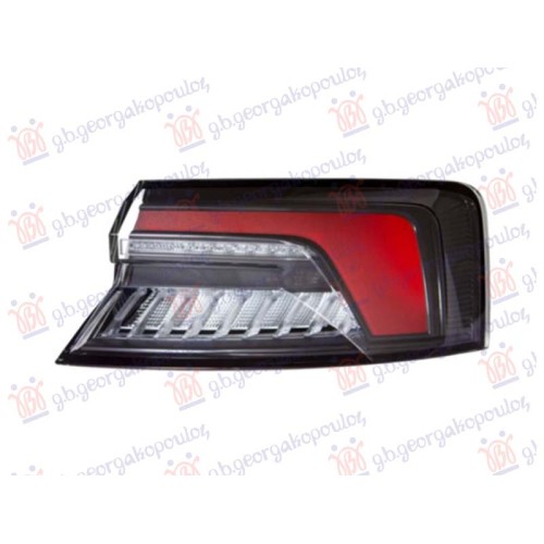 Dritë e pasme pjesa e jashtme e errësuar LED transparent dinamik (ULO) për AUDI A5 16-19 - OEM: 8W6052102 Dritë e pasme pjesa e jashtme e errësuar LED transparent dinamik (ULO) për AUDI A5 16-19 - OEM: 8W6052102