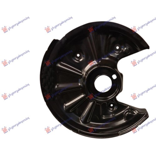 Panel mbrojtës disku i frenave të pasëm 2WD (Diametri i diskut 310MM) për AUDI A3 3D/SPORTBACK 16-20 - OEM: 5Q0615611H