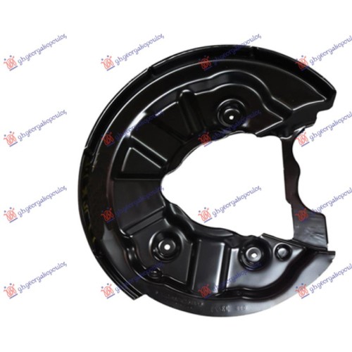 Panel mbrojtës disku i frenave të pasëm 4WD (Diametri i diskut 310MM) për AUDI A3 3D/SPORTBACK 16-20 - OEM: 5Q0615612K