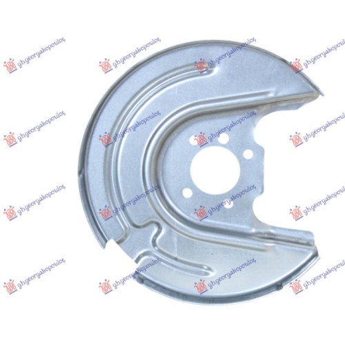 Panel mbrojtës disku i frenave të pasëm (Diametri i diskut 272MM) për AUDI A3 3D/SPORTBACK 16-20 - OEM: 5Q0615611P