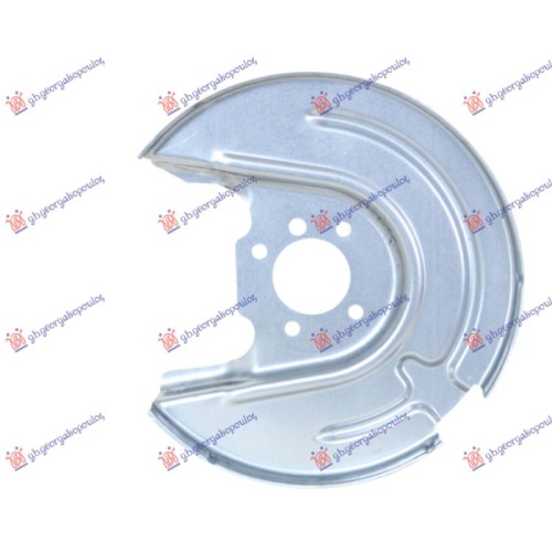 Panel mbrojtës disku i frenave të pasëm (Diametri i diskut 272MM) për AUDI A3 3D/SPORTBACK 16-20 - OEM: 5Q0615611L Panel mbrojtës disku i frenave të pasëm (Diametri i diskut 272MM) për AUDI A3 3D/SPORTBACK 16-20 - OEM: 5Q0615611L