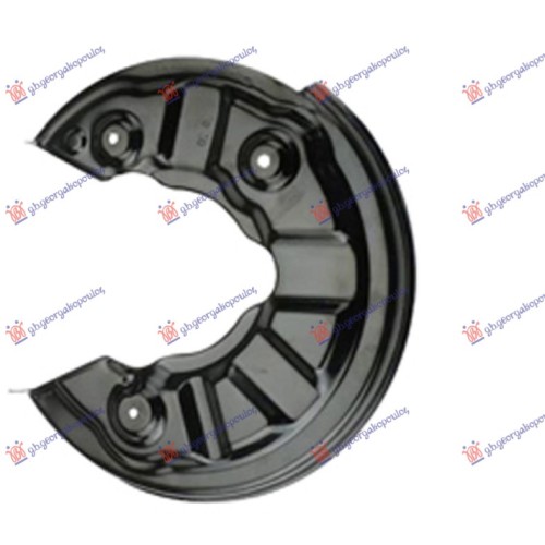 Panel mbrojtës disku i frenave të pasëm 4WD (Diametri i diskut 272MM) për AUDI A3 3D/SPORTBACK 16-20 - OEM: 5Q0615612J