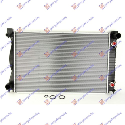 Radiator 2.7-3.0TDi automatik (675x445x32) (22MM) (NRF) për AUDI A6 04-08 - OEM: 4F0.121.251P