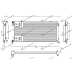 Radiatpr 1.6 TDi dizel (650x320x32) pa tub (NRF) për AUDI A1 14-18 - OEM: 6C0121253A Radiatpr 1.6 TDi dizel (650x320x32) pa tub (NRF) për AUDI A1 14-18 - OEM: 6C0121253A