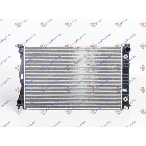 Radiator 3.0 TDi automatik (675x445x32) (10mm) (NRF) për AUDI A6 04-08 - OEM: 4F0.121.251F