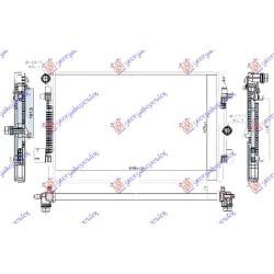 Radiator 2.0 GTI benzinë (650X425X26) (NRF) për AUDI A1 18- - OEM: 2Q0121253N Radiator 2.0 GTI benzinë (650X425X26) (NRF) për AUDI A1 18- - OEM: 2Q0121253N