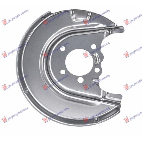 Panel mbrojtës disku i frenave të pasëm (Diametri i diskut 272MM) për AUDI A1 18- - OEM: 2Q0615612A Panel mbrojtës disku i frenave të pasëm (Diametri i diskut 272MM) për AUDI A1 18- - OEM: 2Q0615612A