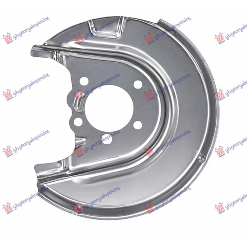 Panel mbrojtës disku i frenave të pasëm (Diametri i diskut 272MM) për AUDI A1 18- - OEM: 2Q0615611A Panel mbrojtës disku i frenave të pasëm (Diametri i diskut 272MM) për AUDI A1 18- - OEM: 2Q0615611A