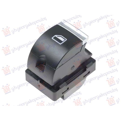 Buton dere i përparëm (: e pasme RH=LH) (e zezë/ krom) (4pin) për AUDI A3 08-12 - OEM: 4F0959855B Buton dere i përparëm (: e pasme RH=LH) (e zezë/ krom) (4pin) për AUDI A3 08-12 - OEM: 4F0959855B
