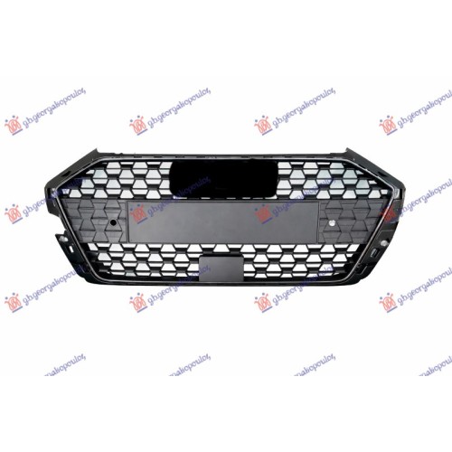 Grilë (e zezë) (me 2 shenja prerjeje për PDC) për AUDI A1 18- - OEM: 82A853651A Grilë (e zezë) (me 2 shenja prerjeje për PDC) për AUDI A1 18- - OEM: 82A853651A