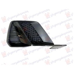 Grilë për parakolpin e përparëm (me shirit të zi) (S-LINE) për AUDI A1 18- - OEM: 82A807680E