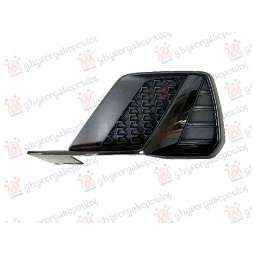 Grilë për parakolpin e përparëm (me shirit të zi) (S-LINE) për AUDI A1 18- - OEM: 82A807679E Grilë për parakolpin e përparëm (me shirit të zi) (S-LINE) për AUDI A1 18- - OEM: 82A807679E