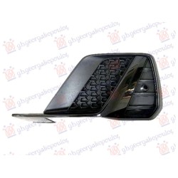 Grilë për parakolpin e përparëm (me shirit të zi) (me PDC) (S-LINE) për AUDI A1 18- - OEM: 82A807679F
