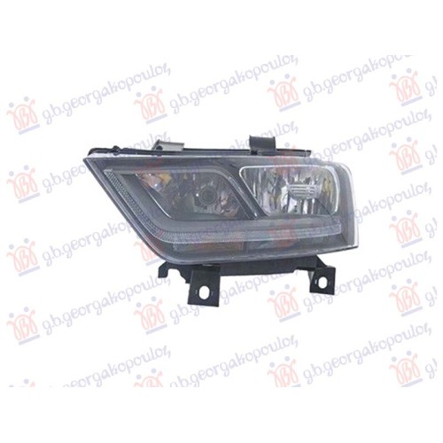 Feneri i përparmë elektrik (me motorr) (MARELLI) për AUDI Q3 11-14 - OEM: 8U0941004