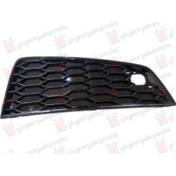 Grilë për parakolpin e përparëm i sipërm (LIMITED) (S-LINE) për AUDI Q3 14-18 - OEM: 8U0807682ST94