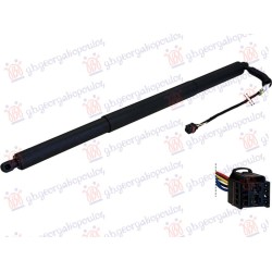 Piston me gaz për derën e bagazhit elektrike RH=LH (6PIN) për AUDI Q3 2018 - 2025 - OEM: 83A827851D